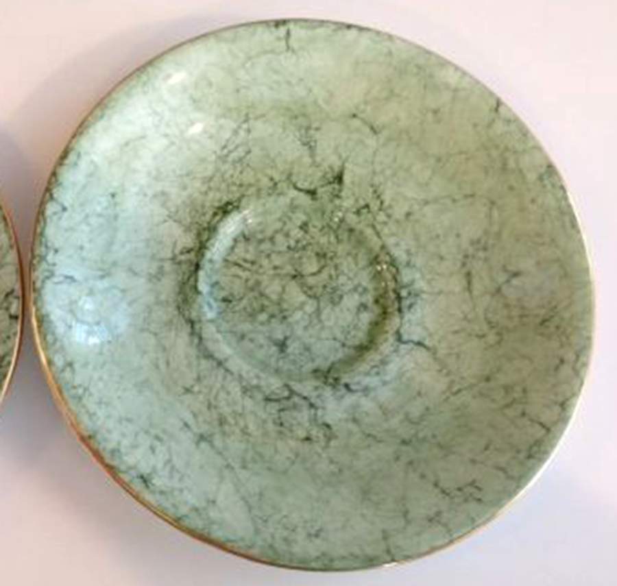 Gossamer Green Saucer for Footed Cup by Royal Albert-1