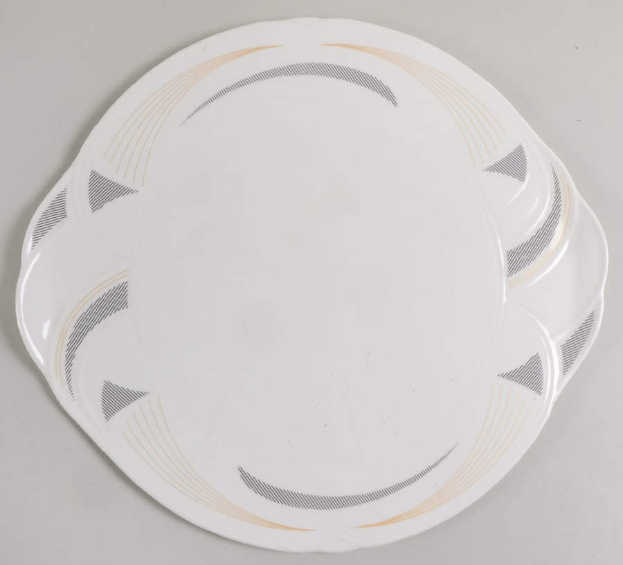 Graphica Handled Cake Plate by Royal Albert-1