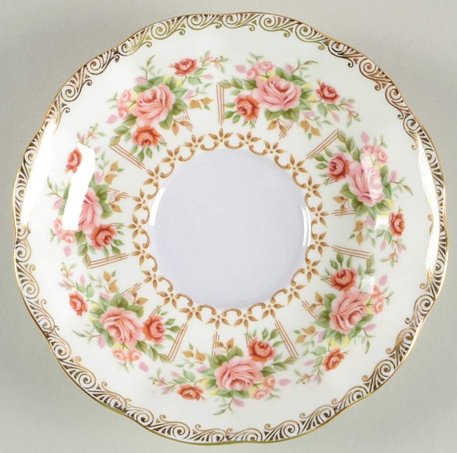 Green Park Saucer for Footed Cup by Royal Albert-1