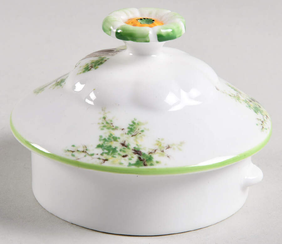 Greenwood Tree (Green Trim) Lid for Small Teapot by Royal Albert-1