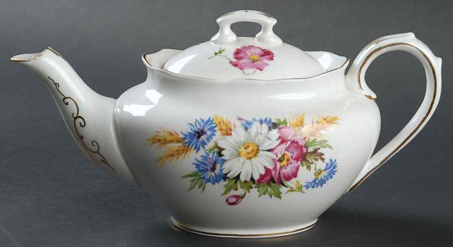 Harvest Bouquet Mini Teapot & Lid by Royal Albert-1