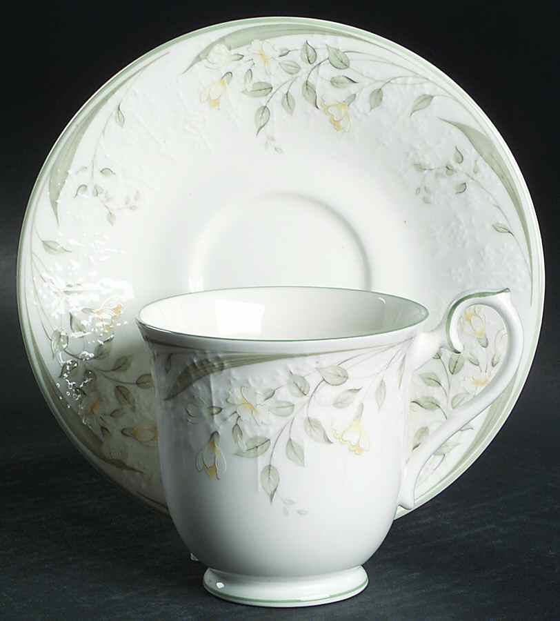 Hazy Dawn Footed Cup & Saucer Set by Royal Albert-1