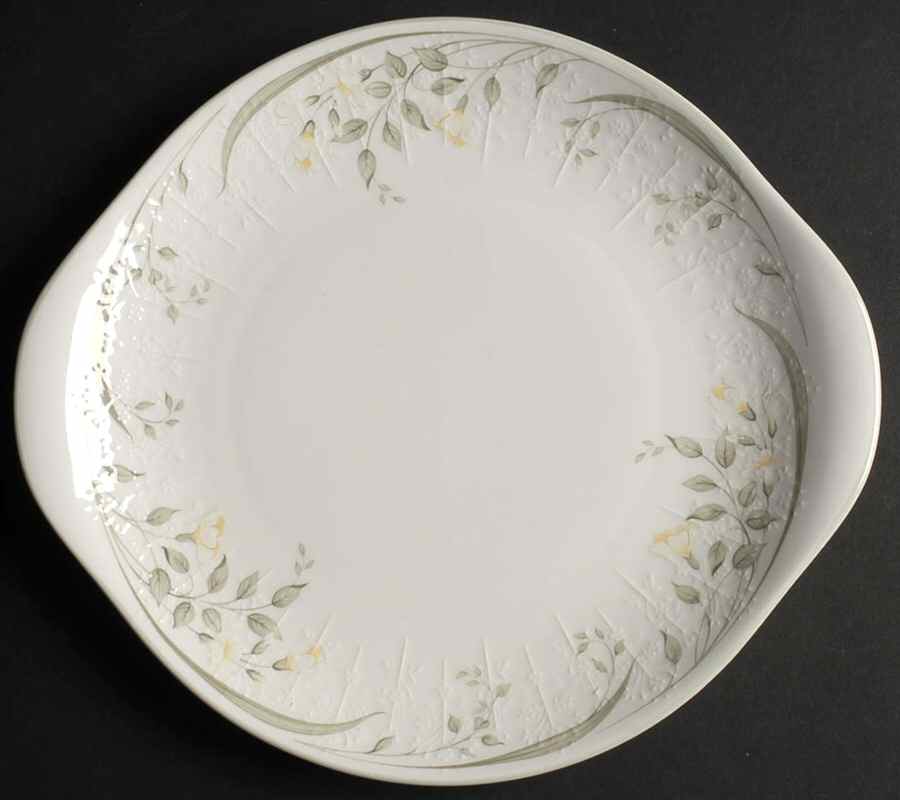 Hazy Dawn Handled Cake Plate by Royal Albert-1