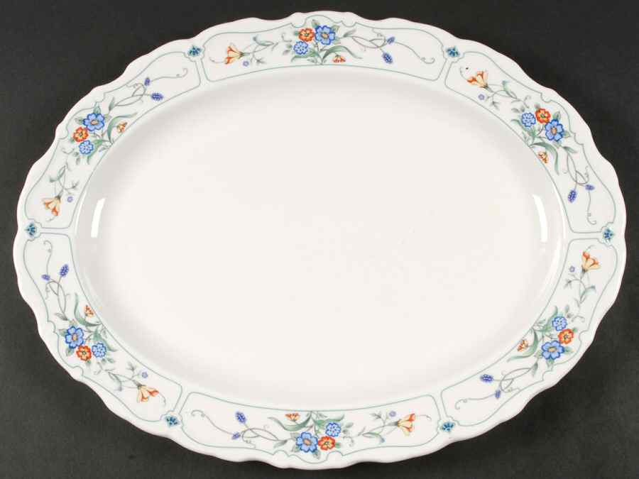 Hamlyn 16" Oval Serving Platter by Royal Albert-1