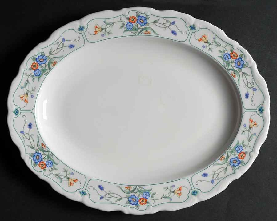 Hamlyn 13" Oval Serving Platter by Royal Albert-1