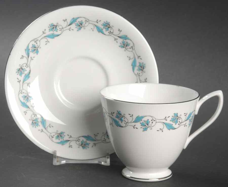 Harmony Footed Cup & Saucer Set by Royal Albert-1