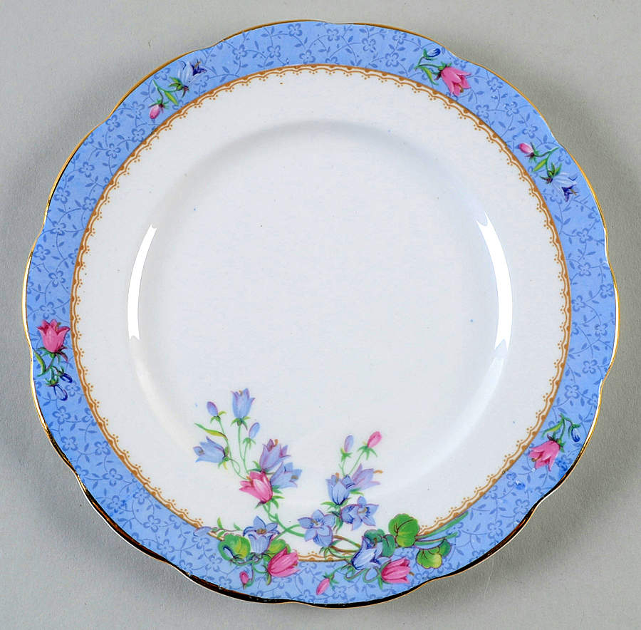 Harebell Dessert/Pie Plate by Royal Albert-1
