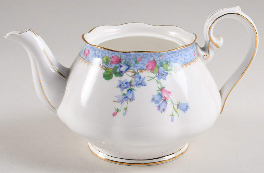 Harebell Teapot No Lid by Royal Albert-1