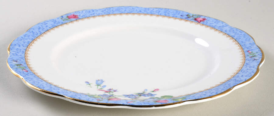 Harebell Round Butter No Lid by Royal Albert-1