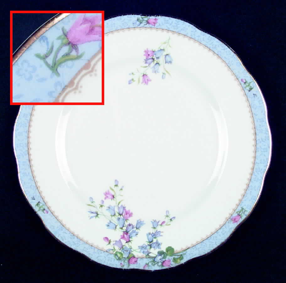 Harebell Dinner Plate by Royal Albert-1