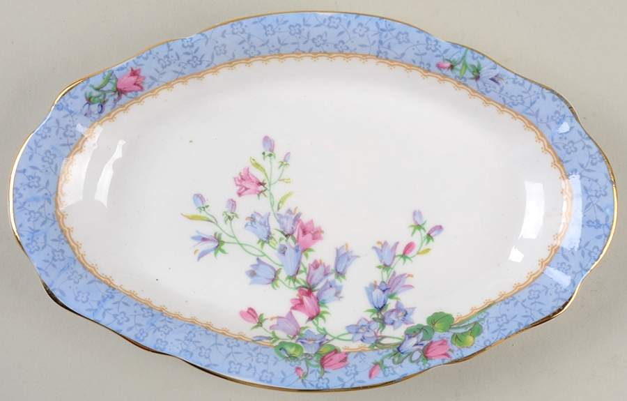 Harebell Tray for Mini Creamer & Open Sugar by Royal Albert-1