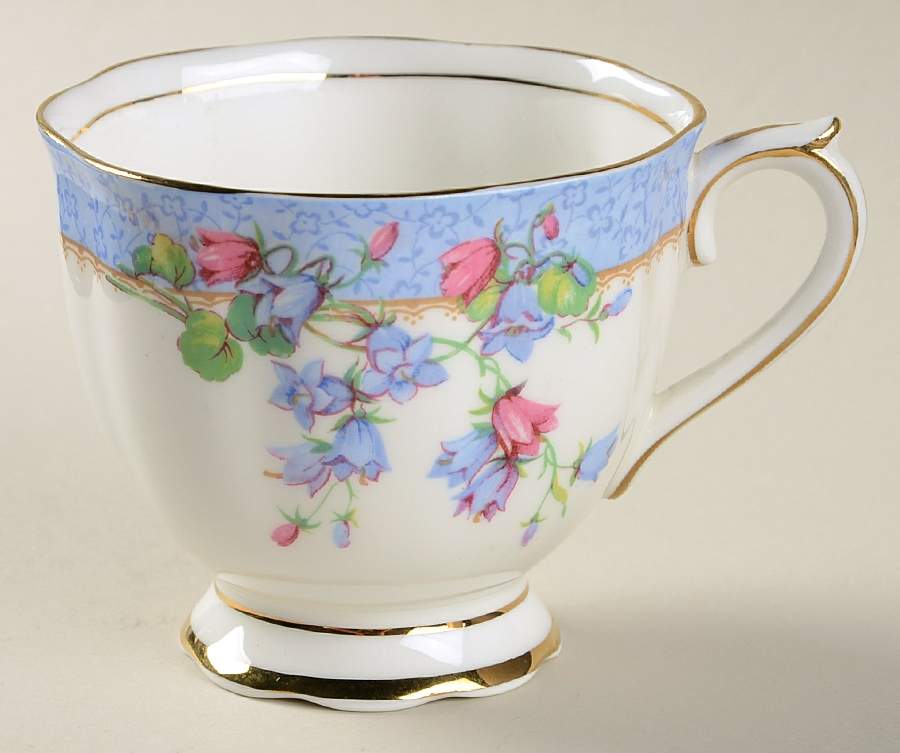Harebell Footed Cup by Royal Albert-1