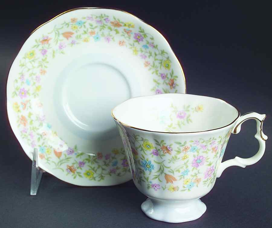 Harmony Series Footed Cup & Saucer Set by Royal Albert-1