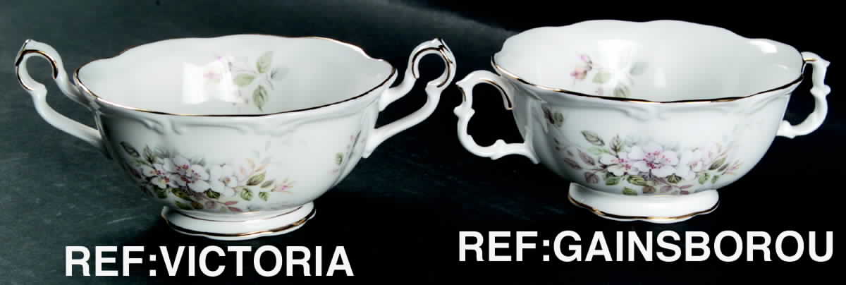 Haworth Footed Cream Soup Bowl by Royal Albert-1