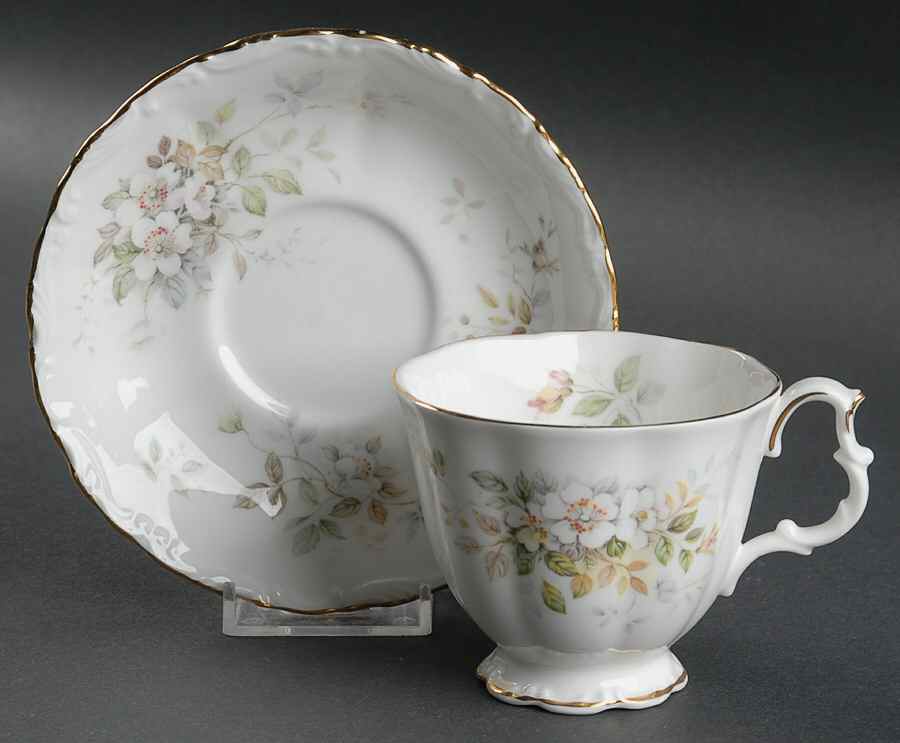 Haworth Footed Cup & Saucer Set by Royal Albert-1