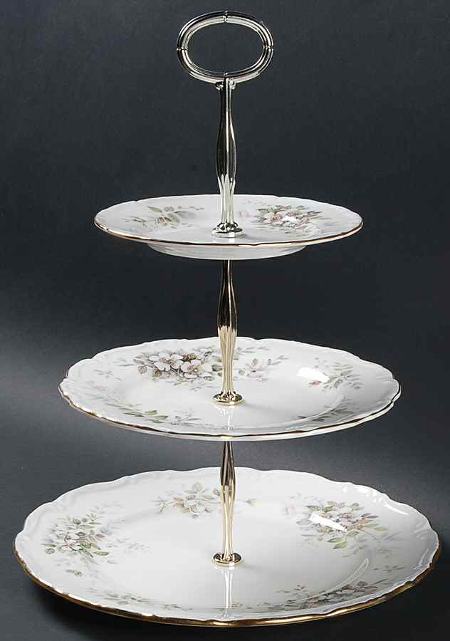 Haworth 3-Tiered Serving Tray (DP, SP, BB) by Royal Albert-1