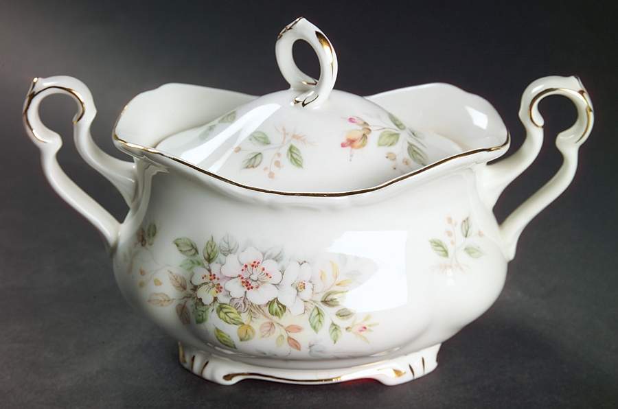 Haworth Sugar Bowl & Lid by Royal Albert-1