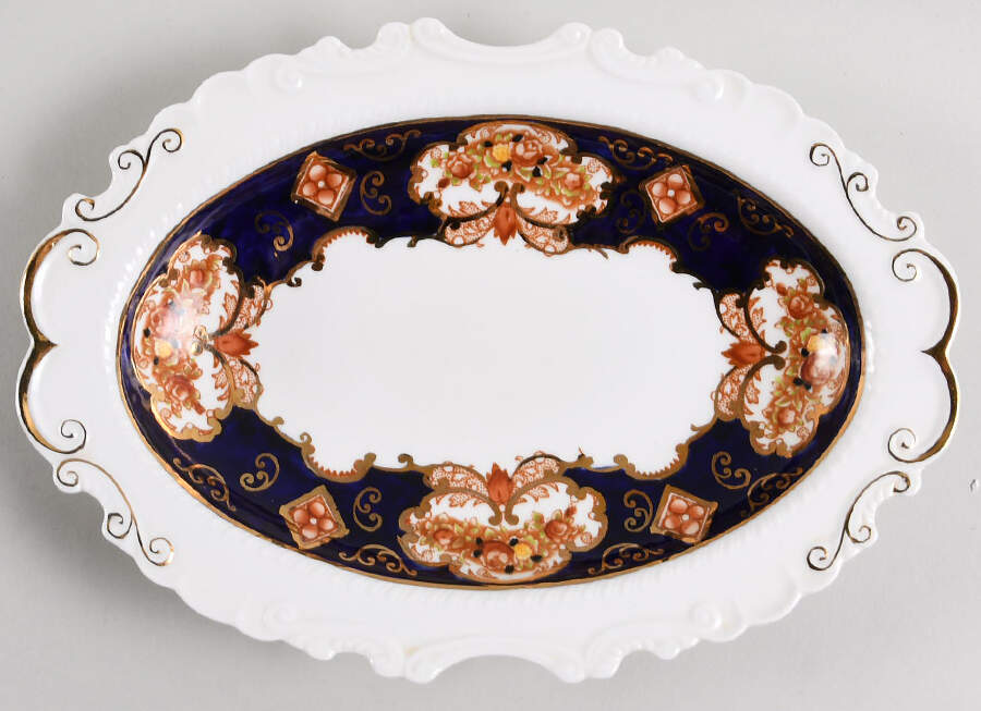 Heirloom (Bone China Stamp) Relish by Royal Albert-1