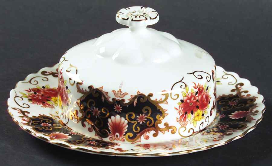 Heritage Round Covered Butter by Royal Albert-1