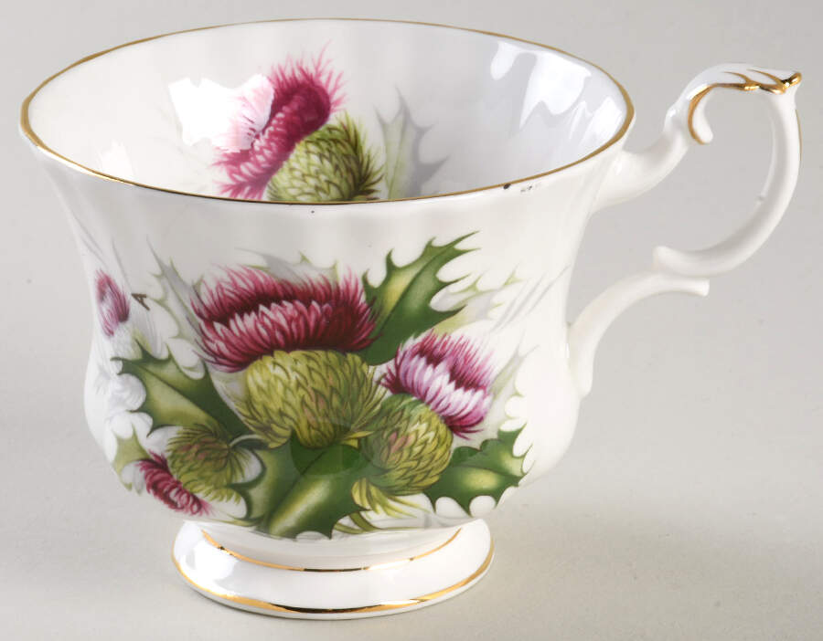 Highland Thistle Snack Cup by Royal Albert-1