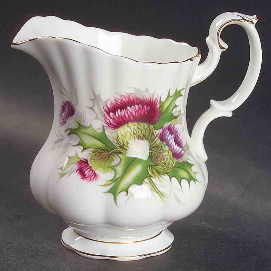 Highland Thistle Creamer by Royal Albert-1