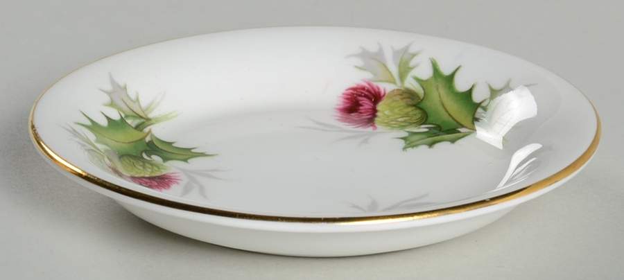 Highland Thistle Butter Pat by Royal Albert-1