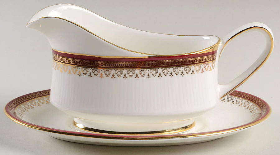Holyrood Gravy Boat & Underplate by Royal Albert-1