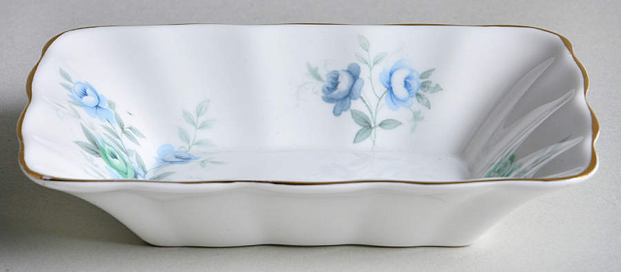 Inspiration Blue Rectangular Sweet Meat Dish by Royal Albert-1