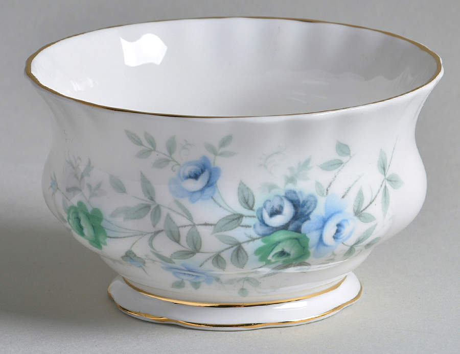Inspiration Blue Mini Open Sugar Bowl by Royal Albert-1