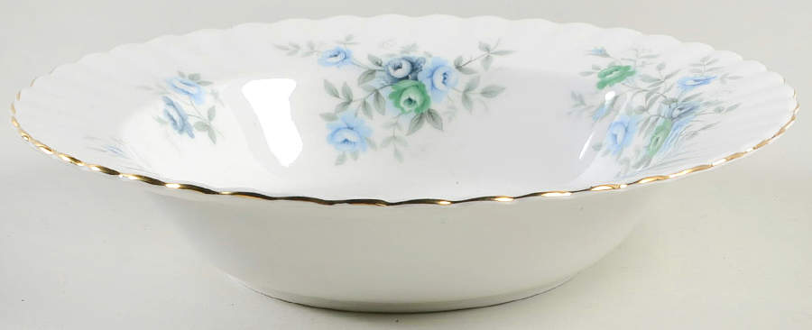 Inspiration Blue Rim Soup Bowl by Royal Albert-1
