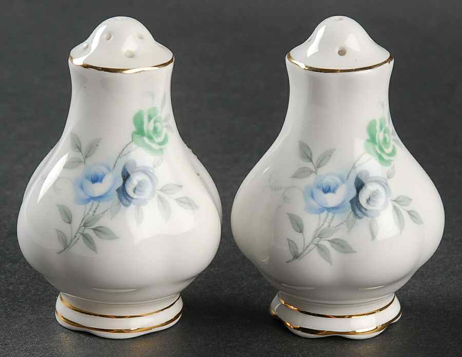 Inspiration Blue Salt & Pepper Set by Royal Albert-1