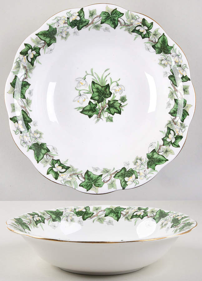 Ivy Lea 9" Round Vegetable Bowl by Royal Albert-1