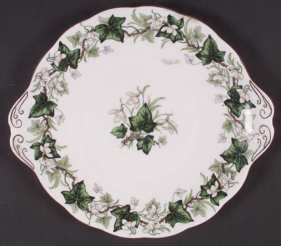 Ivy Lea Handled Cake Plate by Royal Albert-1