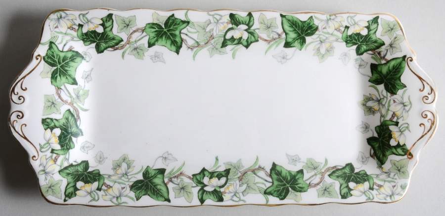 Ivy Lea Small Sandwich Tray by Royal Albert-1