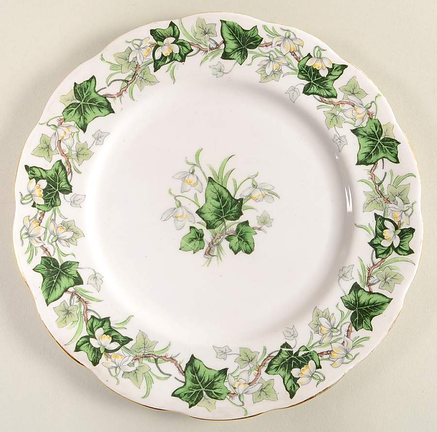 Ivy Lea Luncheon Plate by Royal Albert-1