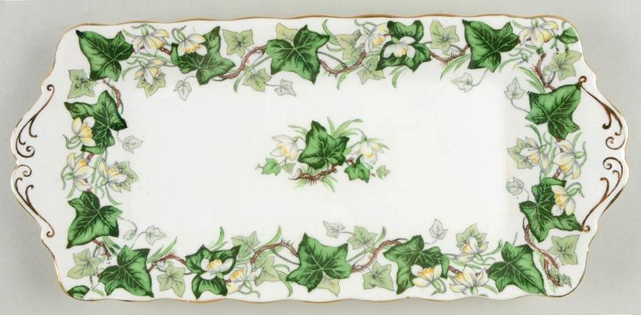 Ivy Lea Small Sandwich Tray by Royal Albert-1