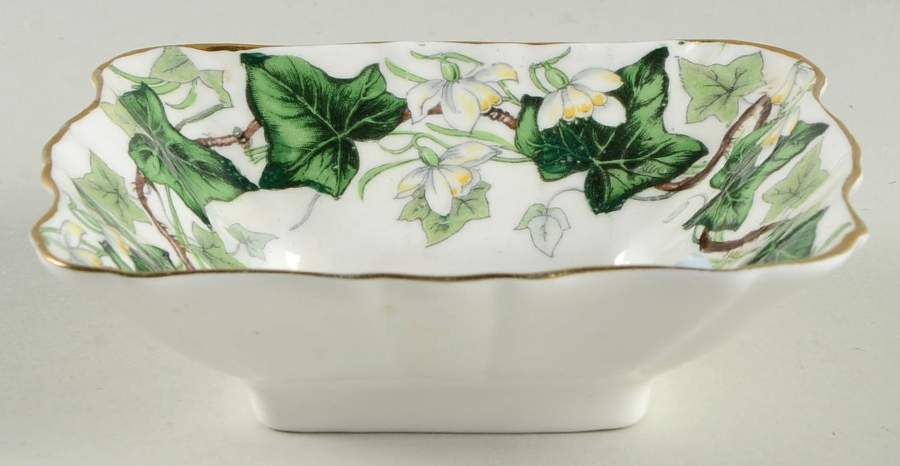 Ivy Lea Small Square Sweet Meat Dish by Royal Albert-1