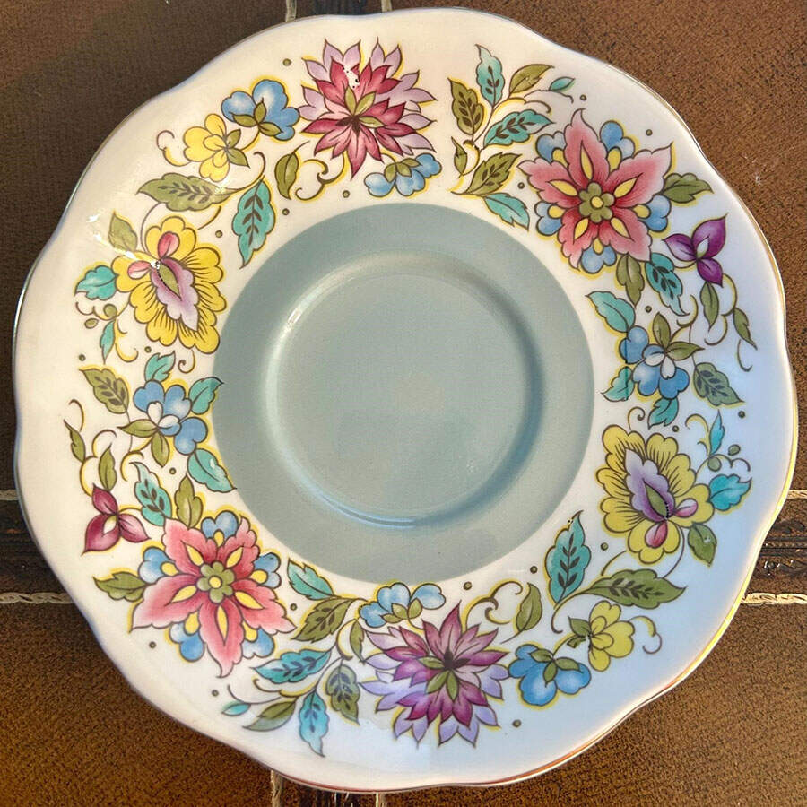 Jacobean Saucer by Royal Albert-1
