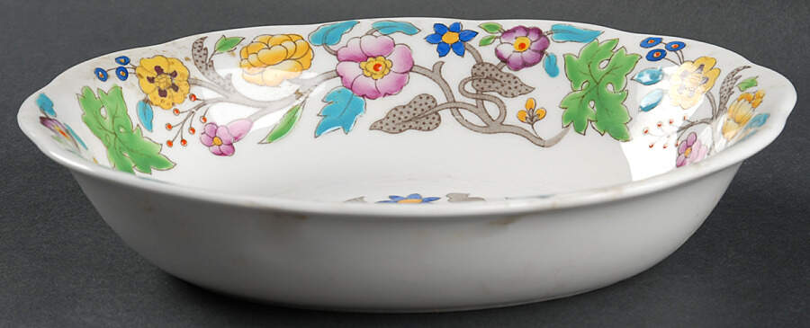 Jacobean 8" Oval Vegetable Bowl by Royal Albert-1