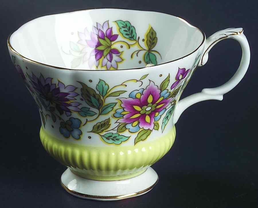 Jacobean Footed Cup by Royal Albert-1