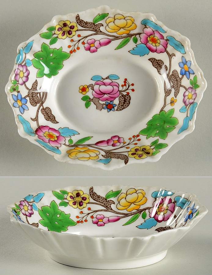 Jacobean Oval Sweet Meat Dish by Royal Albert-1