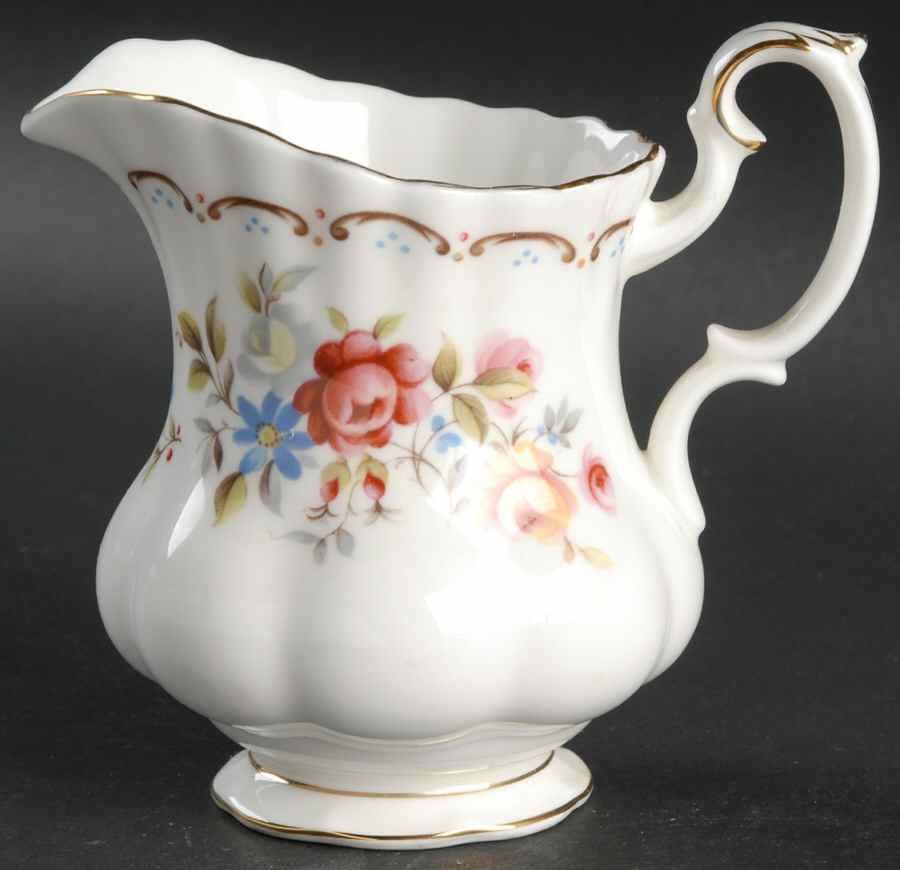 Jubilee Rose Creamer by Royal Albert-1
