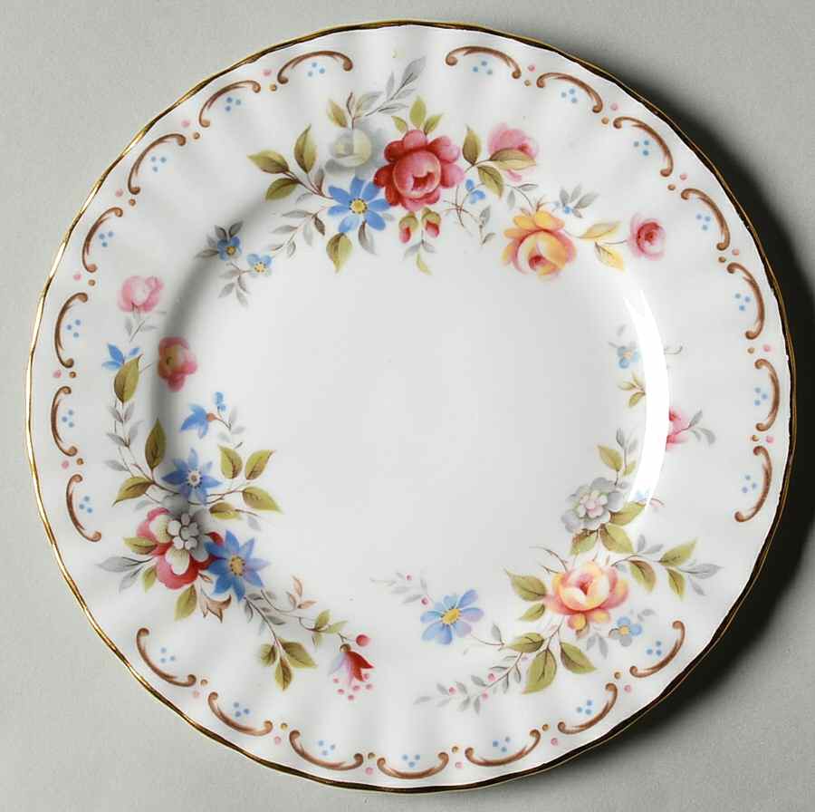 Jubilee Rose Bread & Butter Plate by Royal Albert-1