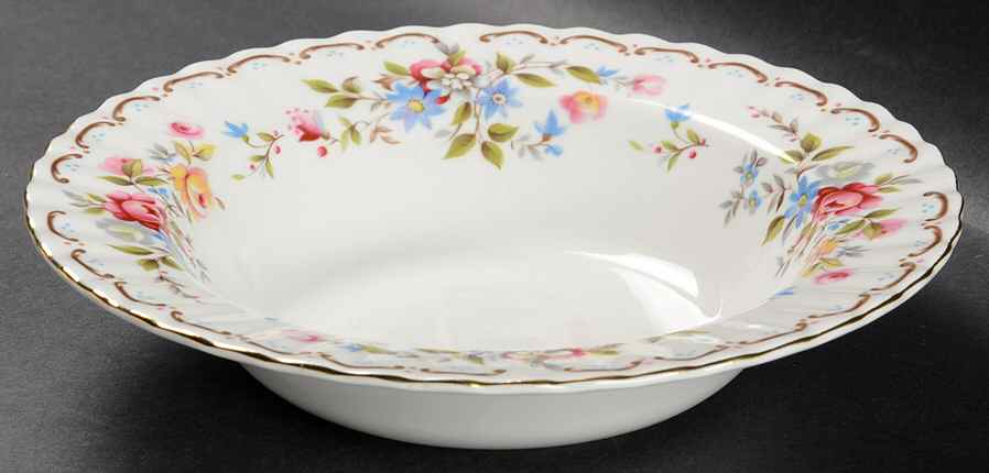 Jubilee Rose Rim Soup Bowl by Royal Albert-1