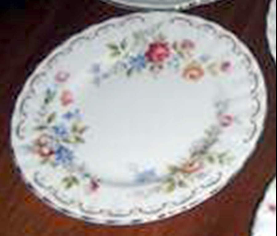 Jubilee Rose Dessert/Pie Plate by Royal Albert-1