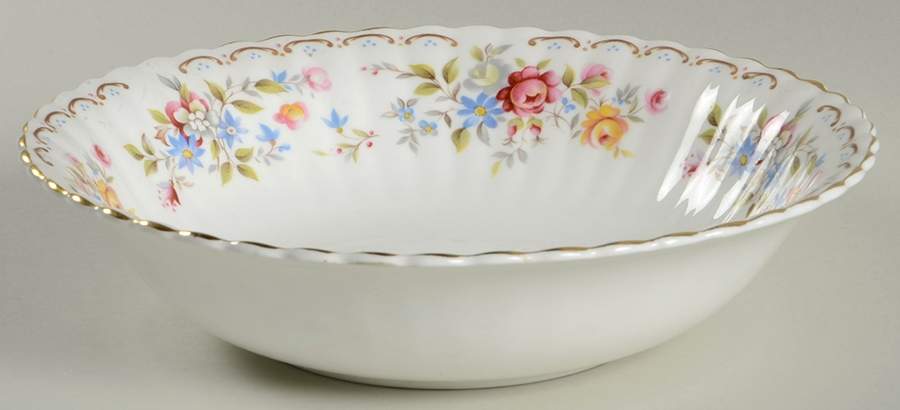 Jubilee Rose 9" Round Vegetable Bowl by Royal Albert-1