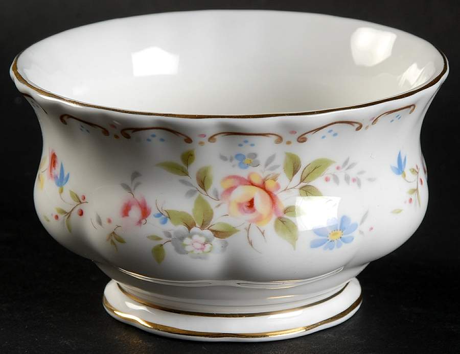 Jubilee Rose Mini Open Sugar Bowl by Royal Albert-1