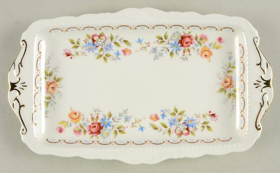 Jubilee Rose Large Sandwich Tray by Royal Albert-1