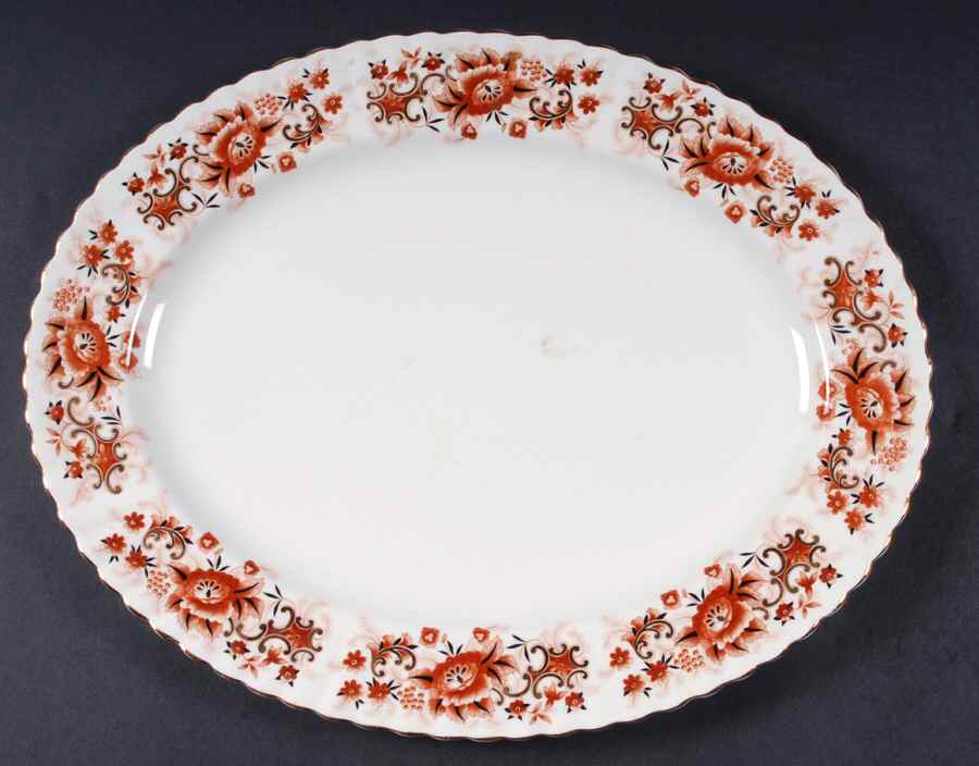 Keepsake 15" Oval Serving Platter by Royal Albert-1