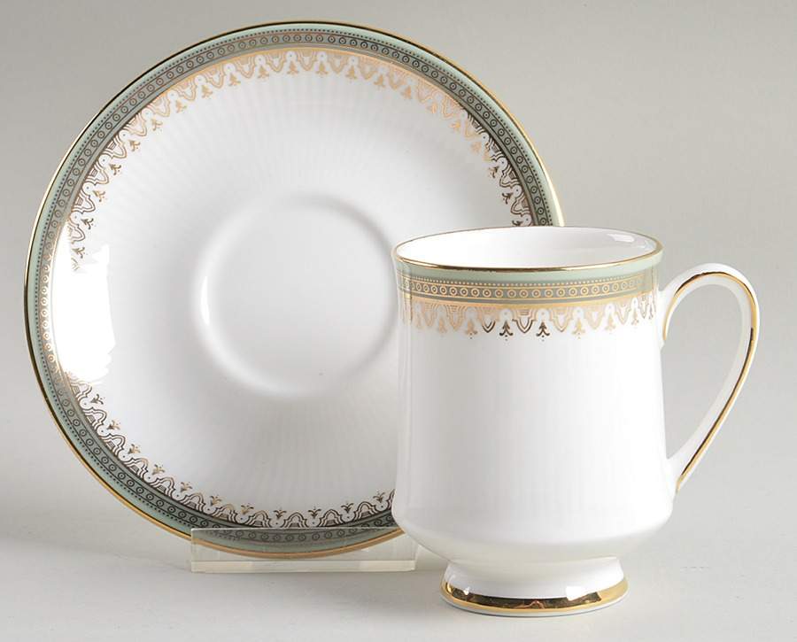 Kensington Footed Cup & Saucer Set by Royal Albert-1